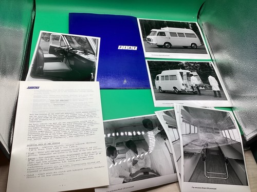 Fiat cartella pubblicitaria - cartella,