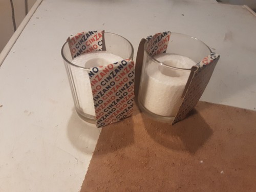 Bicchieri cinzano in - bicchieri,