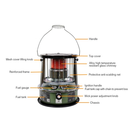 Liftable kerosene stove home - kerosene,