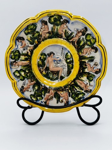Piatto cherubino cigno vintage - piatto,