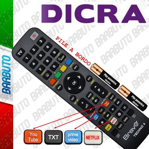 Telecomando per dicra - per,