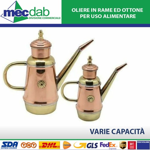 Oliere rame ottone - oliere, in