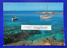 ? CARTOLINA FOTO LA MADDALENA ISOLA MORTORIO SARDEGNA MARE BARCA VELA BELLA ?