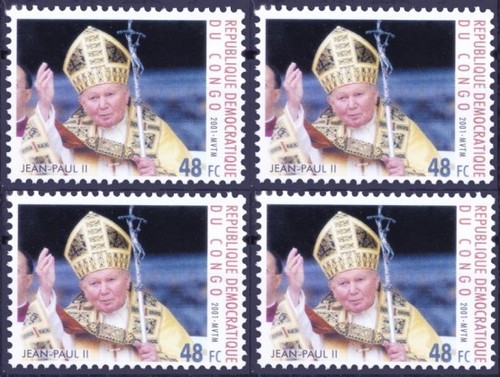 Congo 2001 mnh giovanni - 2001,