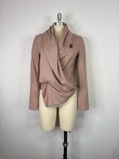 Giacca asimmetrica rosa