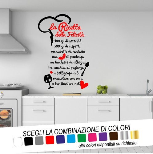 Adesivo murale cucina - adesivo, la