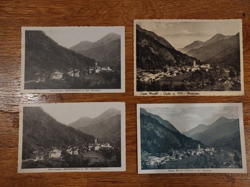 Lotto cartoline ceppo - n.4,
