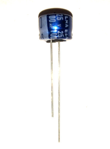 100uf 25v elna - 25v, condensatore