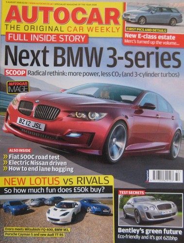 Autocar magazine 2009 - autocar, 5/8/2009