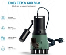 DAB FEKA 600 POMPA SOMMERGIBILE PER DRENAGGIO ACQUE REFLUE