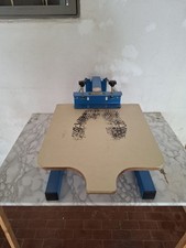 Macchina da Stampa Serigrafica Manuale + Telai e Accessori. Liquidi e Bacinelle.