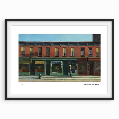 Firmato edward hopper - hopper,