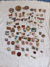 90!! Antiche Spille Sovietiche Cccp Ussr anni 60/70 Smaltate 