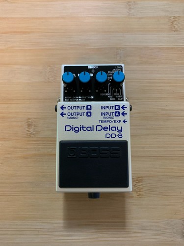 Boss digital delay pedale - boss, dd-8