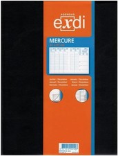 QUO VADIS EXDI Agenda classique "Mercure" 210 x 270 mm, 2026, bureau, école ...