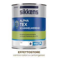 ANTIMUFFA SIKKENS ALPHA TEX SCHIMMELWEREND SF IDROPITTURA RESISTENTE ALLE MUFFE