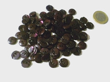 90 BOTTONI RESINA 2 FORI COLOR VIOLA MELANZANA 1,1 CM SARTORIA CAMICETTA ABITO