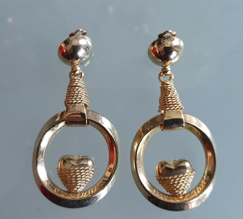 Orecchini clip vintage 1980s - clip,