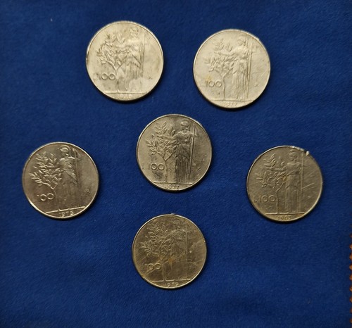 Monete 100 lire - , (grandi)