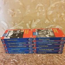 VHS TOTO' FABBRI VIDEO IL GRANDE CINEMA DI TOTO' 10 CASSETTE ANTONIO DE CURTIS