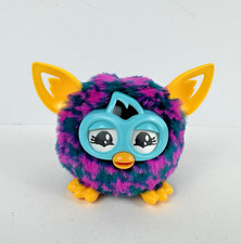 Mini Furby Furbling Boom Viola Blu Giallo Orecchie Funzionante Video 2013 Hasbro