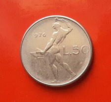 50 LIRE 1976 ERRORE - SENZA L'1 DELLA DATA [A397]