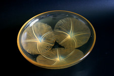 ANTICA CIOTOLA IN VETRO GIALLO