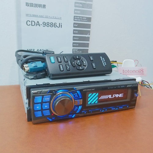 Alpine cda 9886ji - cd, usb