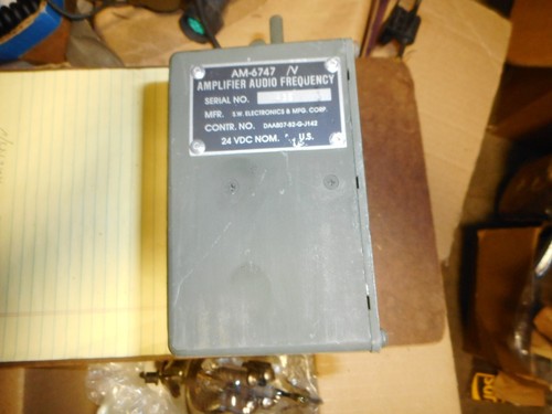 6747 amplificatore di - amplificatore,