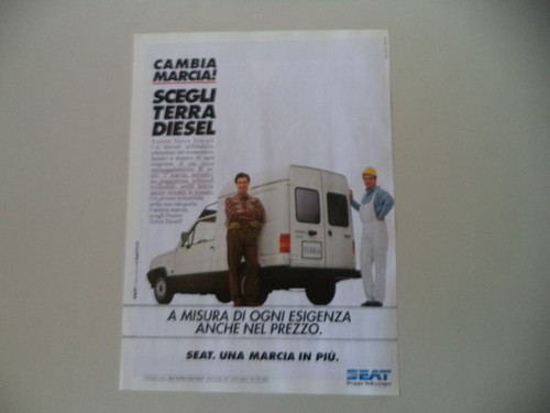 Advertising pubblicità 1990 - advertising,