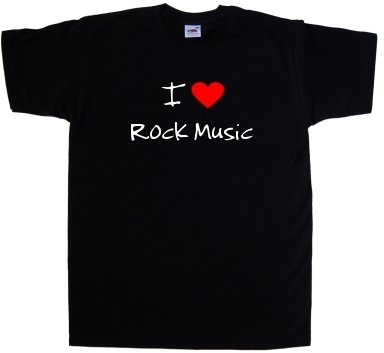 Maglietta love heart musica - i,