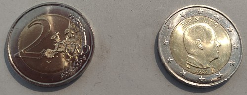 Moneta euro monaco 2023 - euro,