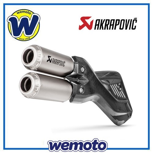 Akrapovic silenziatore titanio - akrapovic,