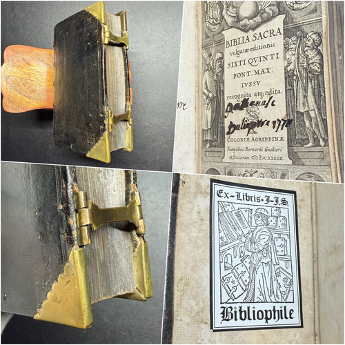 1634 biblia sacra latin - 1634, ✝️