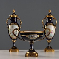 Trittico di Vasi Vintage