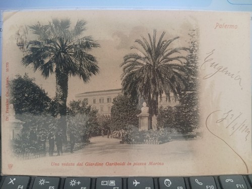 Palermo antica cartolina - palermo,