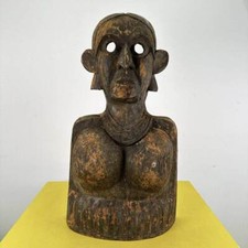 scultura etnica in legno da