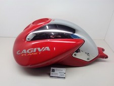 800985799 Cagiva PLANET 125 serbatoio benzina carburante Rosso Cover Cromata