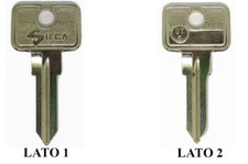 Chiave grezza originale Silca