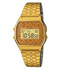 CASIO A159WGEA-9ADF OROLOGIO UOMO DONNA ACCIAIO DIGITALE DORATO SOTTOCOSTO