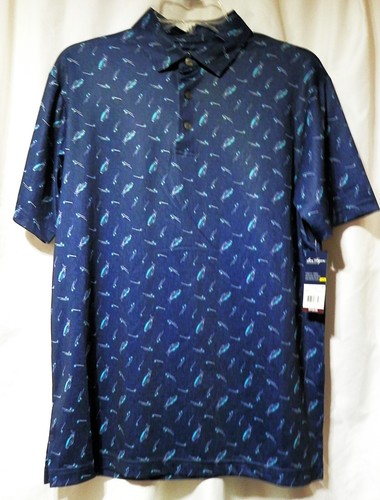 Camicia golf uomo blu con - uomo,