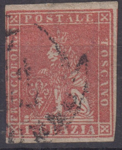 Toscana 1857 marzocco - 1857, 1