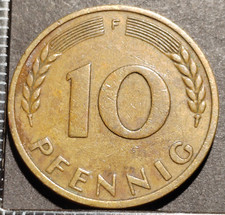 10 Pfennig 1950 F Allemagne