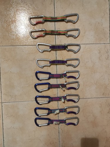 Rinvii per arrampicata