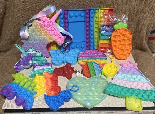 Lotto pop figet toys - 14,