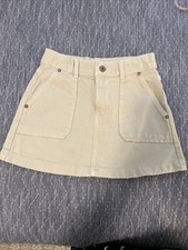 Minigonna kaki regolabile Zara