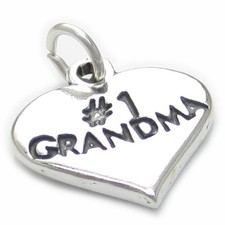 Numero charm argento - numero, in