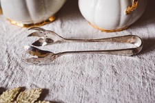 Pinza vintage in argento 800