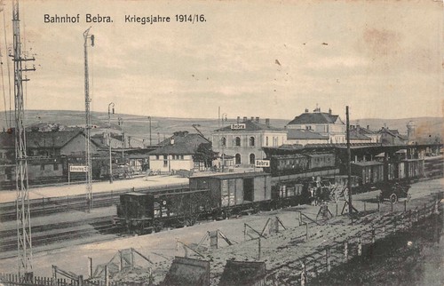 Stazione bebra anni guerra - stazione,