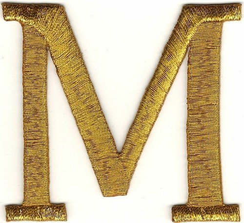 Toppa lettera oro - lettera,